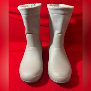 Hunter Original Boots Roll Top Sherpa Bootie size 6 Women Winter Waterproof